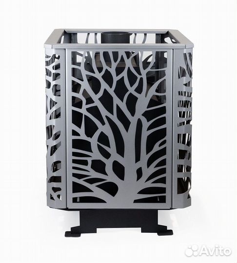 Печь для бани Агния, св-20 8 мм 2024, Со стекло