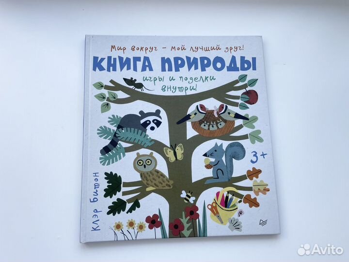 Книга природы игры и поделки Клэр Битон Питер