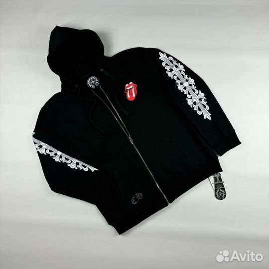 Зип худи Chrome Hearts