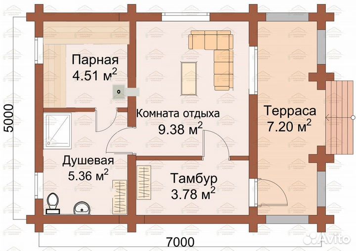 Строительство бани под ключ