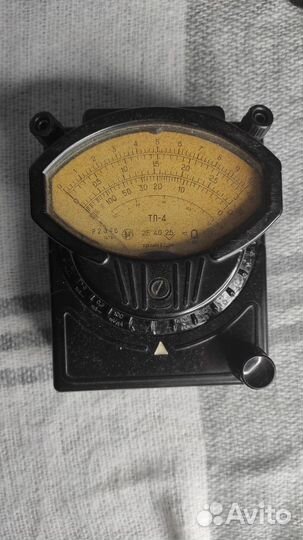 Винтажный тестер мультиметр