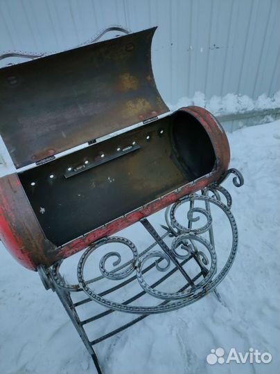 Мангал из газового баллона