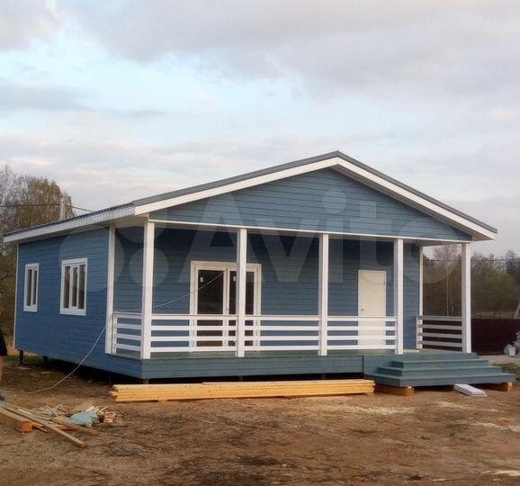 Дом 90 м² на участке 5 сот.