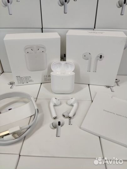 Airpods 2 новые (Premium качества)