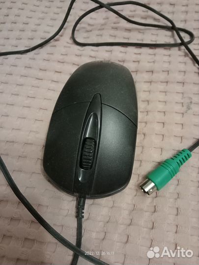 Мышь оптическая проводная PS/2