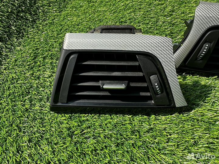 Планки салона алюминий bmw f30