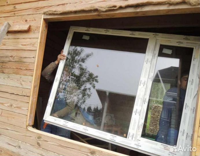 Пластиковые окна,остекление домов,бесплатный выезд