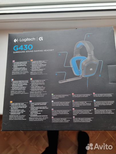 Игровая гарнитура Logitech G430