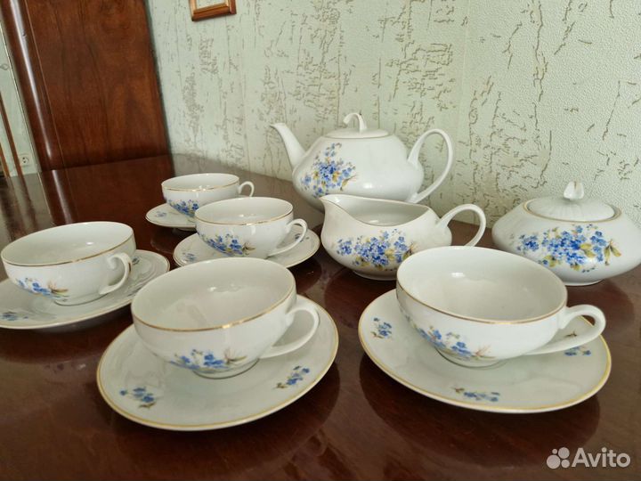 Сервиз чайный Чехословакия