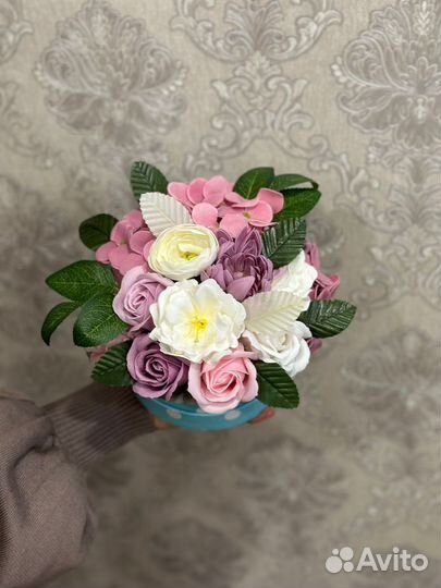 Мыльные букеты