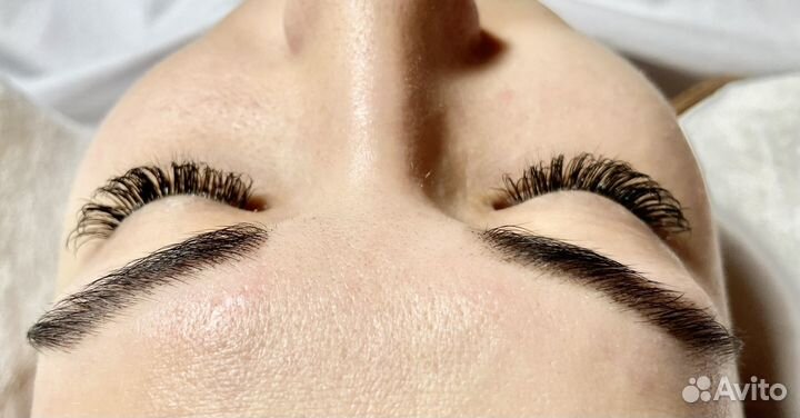 Наращивание ресниц на дому