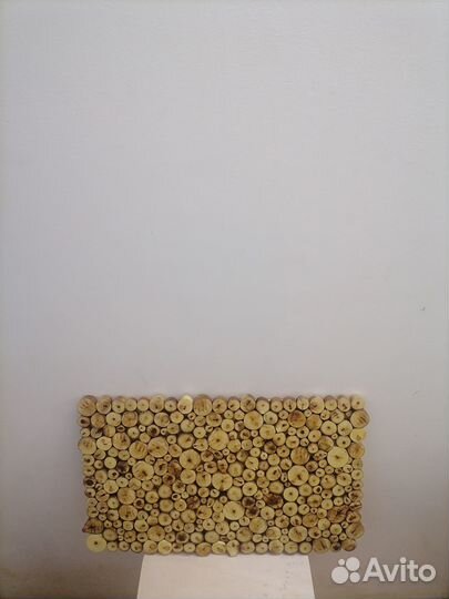 Панно из спилов дерева