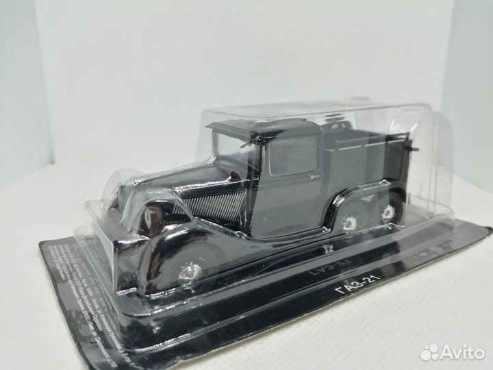 Модель газ-21 (1937 г.) «трёхосный пикап»