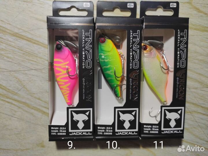 Воблер Jackall TN/70 Trigon