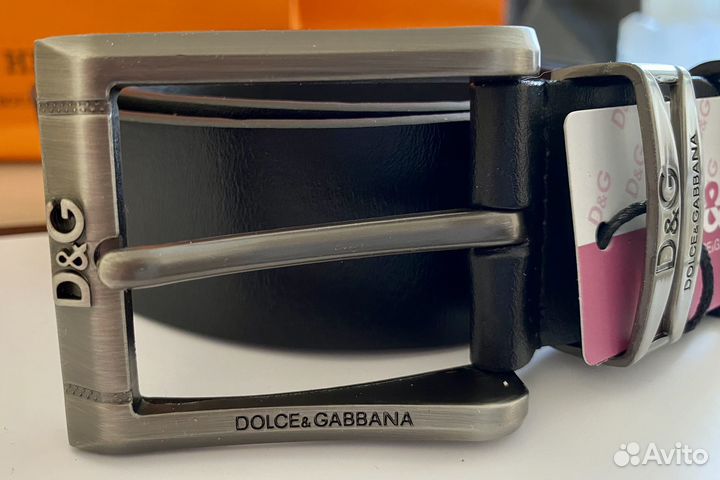 Ремень кожаный Dolce&Gabbana