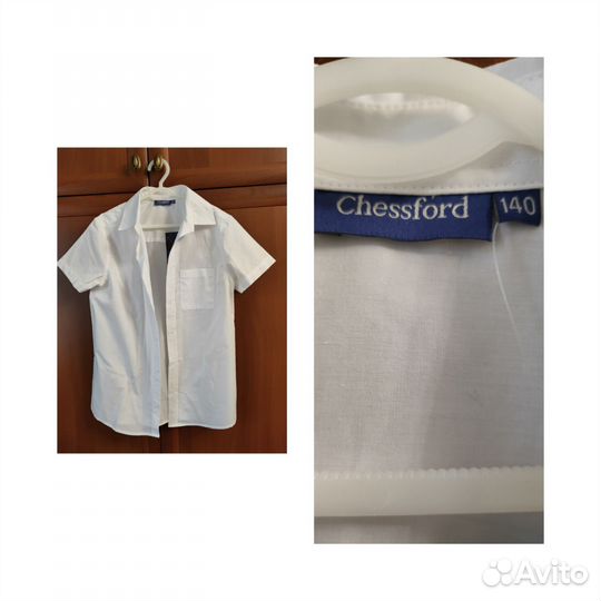 Рубашка белая для мальчика