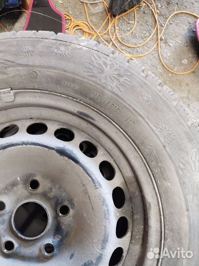Зимняя резина с дисками r15 195 65 kama