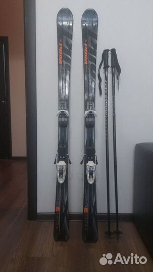Горные лыжи мужские и ботинки в комплекте