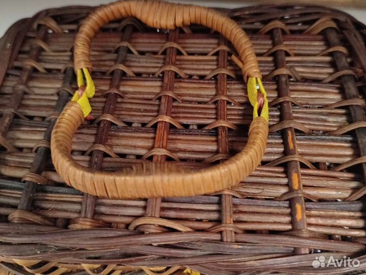 Шкатулка плетеная из лозы