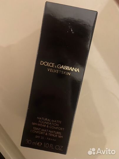 Dolce&gabbana Мат. тональное средство velvetskin