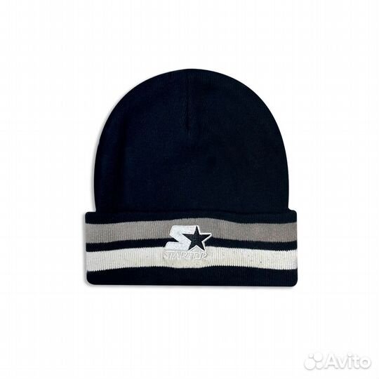 Шапка Starter Big Logo White/Black Hat Y2K