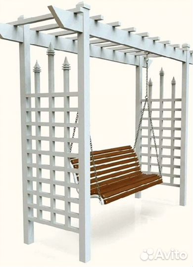 Качель с перголой