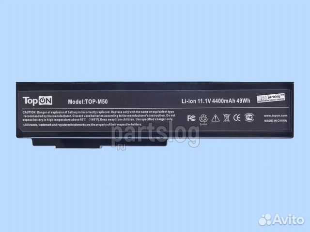 Аккумулятор TOP-M50 для Asus 11.1V 4400mAh 49Wh