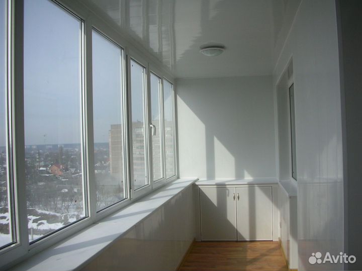 Комплексное остекление и отделка