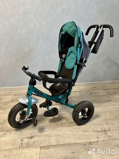 Детский велосипед с родительской ручкой