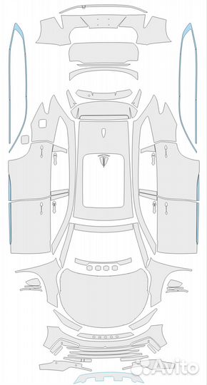 Антигравийная защита Exeed VX LX RX