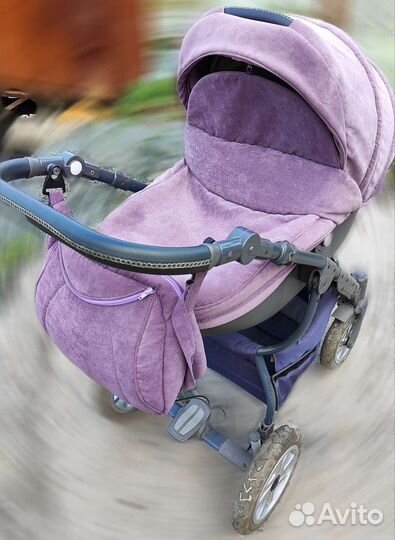 Коляска 2 в 1 Lonex Sweet Baby Pastel