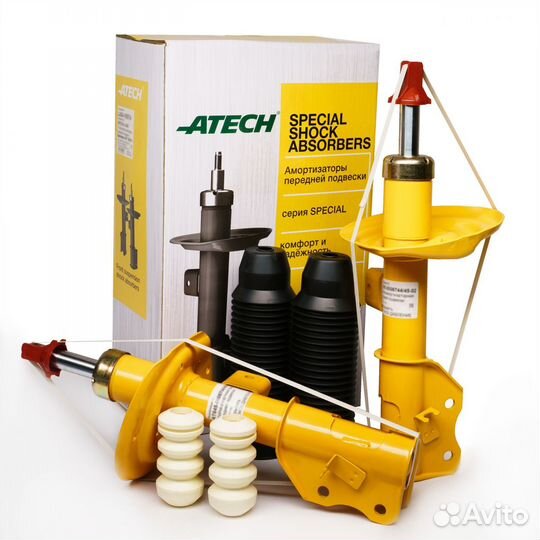 Амортизаторы передние газомасляные atech Vesta, SW