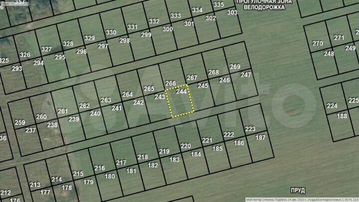 Участок 20 сот. (СНТ, ДНП)