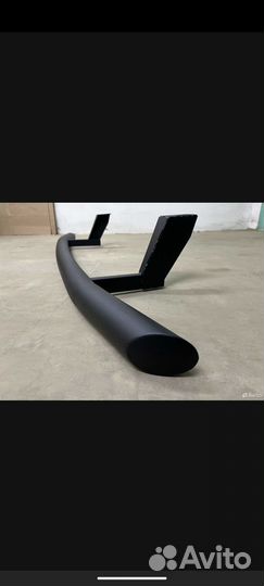 Защита Переда Нива Урбан Труба чёрный мат