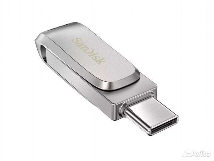 Флешка Dual Drive Luxe USB Type-C 128GB до 400MB/s