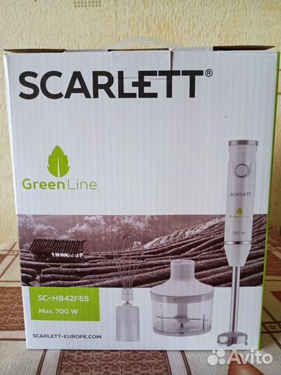 Scarlett блендер