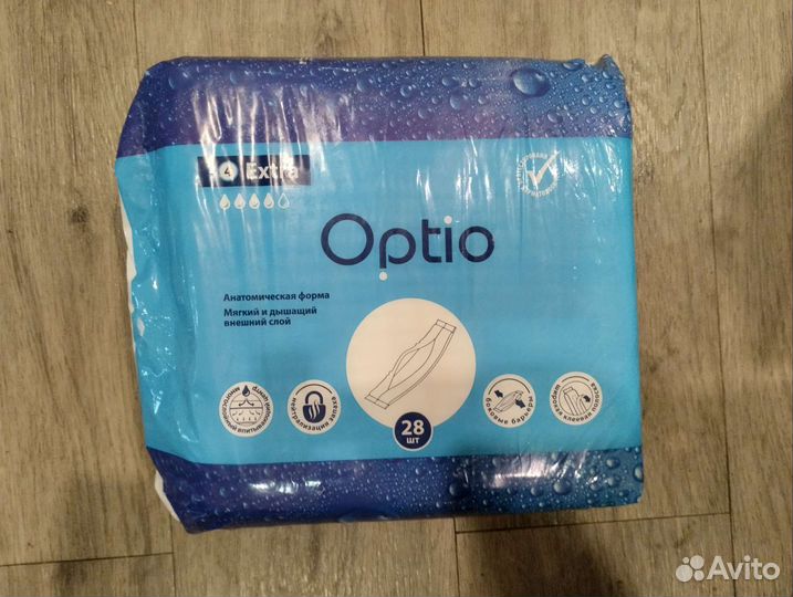 Урологические прокладки мужские Optio пачка 28 шт