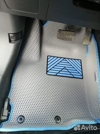 Автоковрик EVA в Хëндай Элантра 3D с бортами