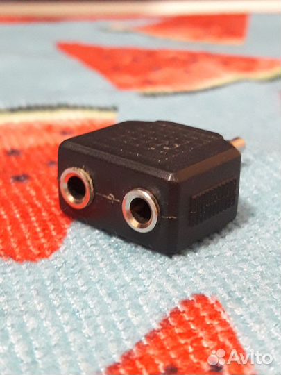Переходник stereo Jack 3,5 - 2x3,5 Jack