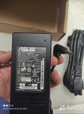 Зарядное устройство для ноутбука Asus новое