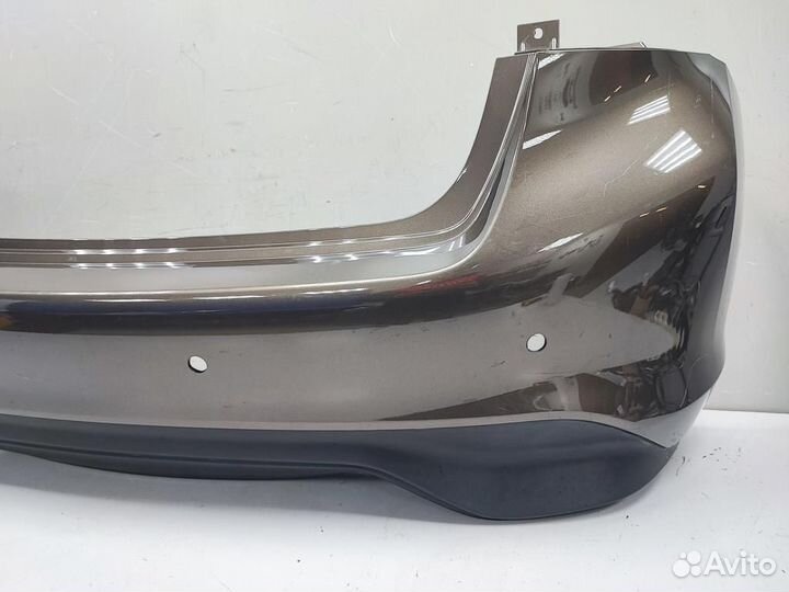 Бампер задний nissan tiida C13 2015-2018 коричневы