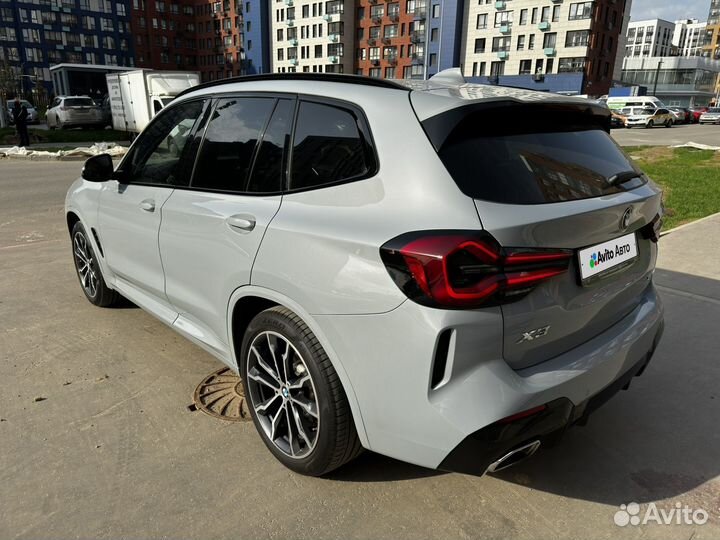 BMW X3 2.0 AT, 2022, 24 000 км