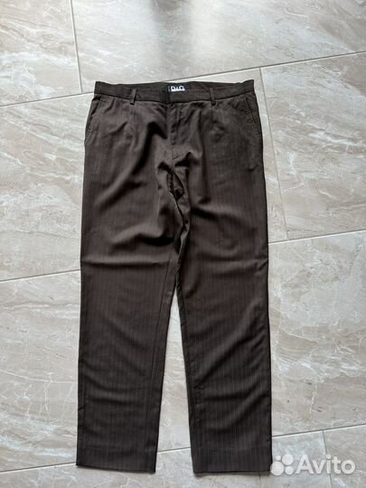 Шерстяные брюки Dolce&Gabbana