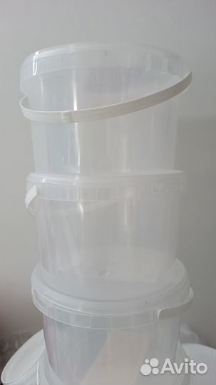 Ёмкости пластиковые 1-2 литра