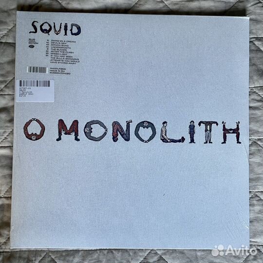 Squid - O Monolith (blue vinyl)