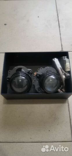 Ксенон и линзы тойота камри 40