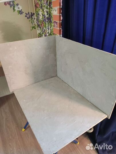 Фотофон двойной серый+белый