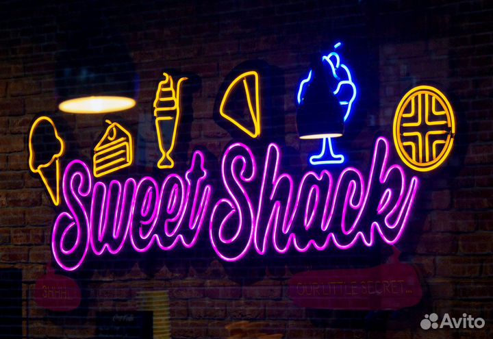 Вывески из гибкого неона