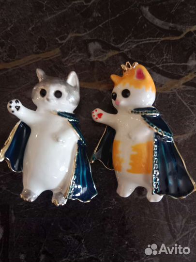 Броши Котятки