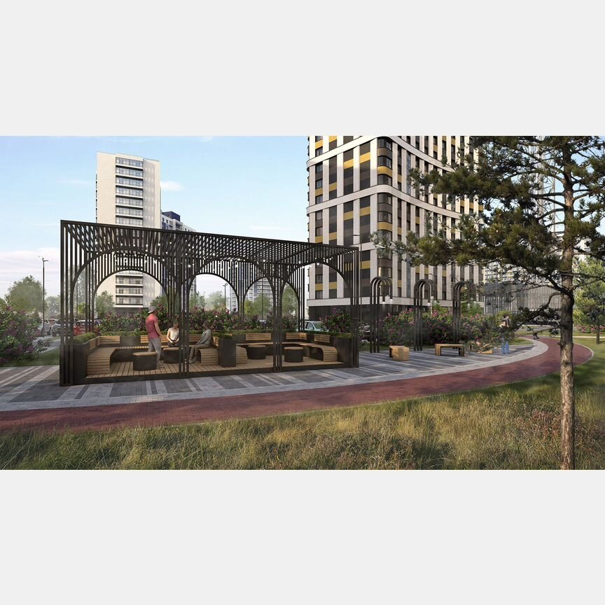 1-к. квартира, 31,5 м², 3/18 эт.